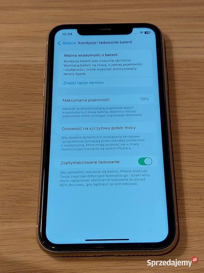 iPhone 11 64GB 79 biały Idealny Stan Warszawa