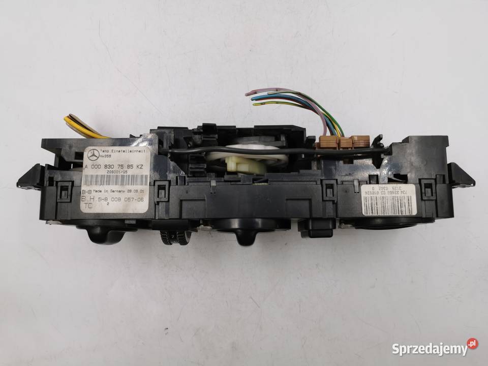 Panel Klimatyzacji Nawiewu Mercedes Vito W638 Panele sterowania, przełączniki sprzedam