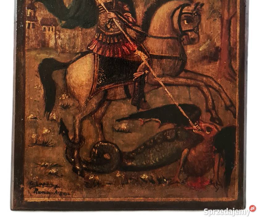 Ikona Święty Jerzy 0043 Warszawa