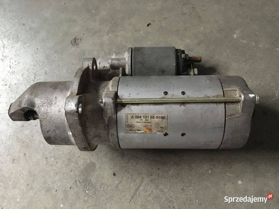 Rozrusznik Bosch 0986017993 0041518601 24V 4KW lubuskie Maszewo
