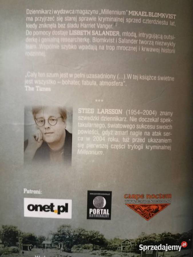 Larsson książki używane Warszawa księgarnia sprzedam