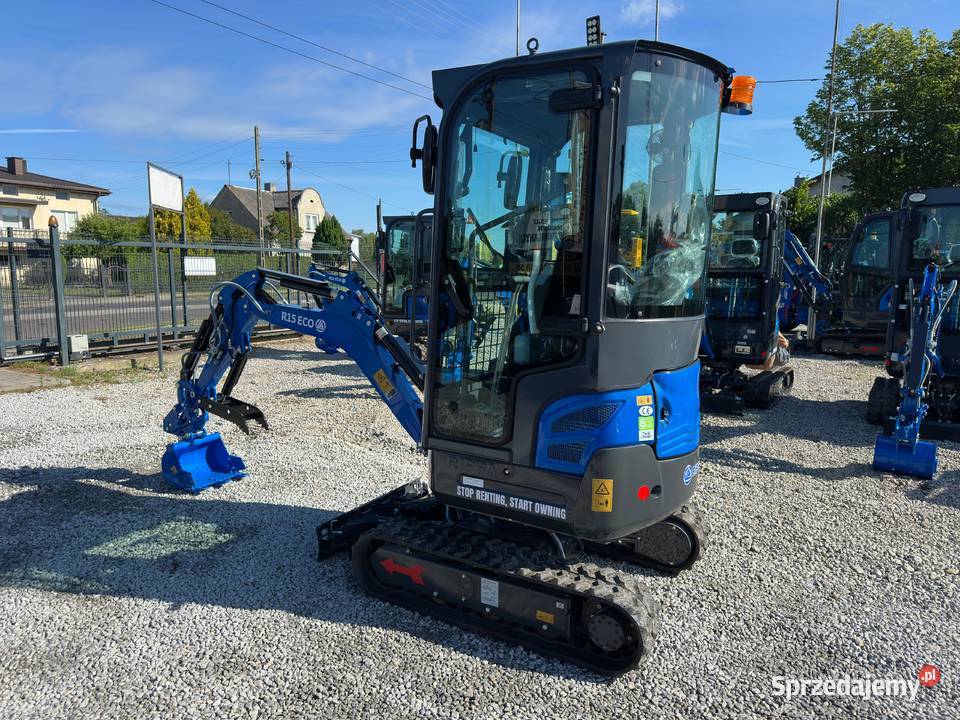 NOWA Minikoparka RIPPA R15 ECO 1450 mega nie Motoryzacja Złoczew