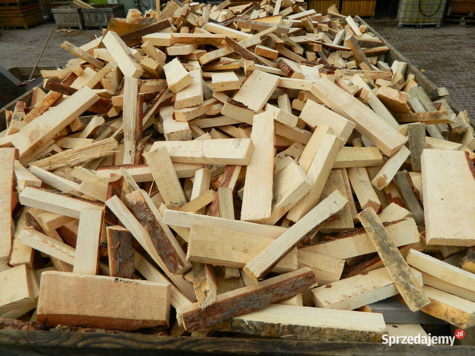 Opał pocięta zrzyna sosnowa drewno rozpałka Baciki Bliższe