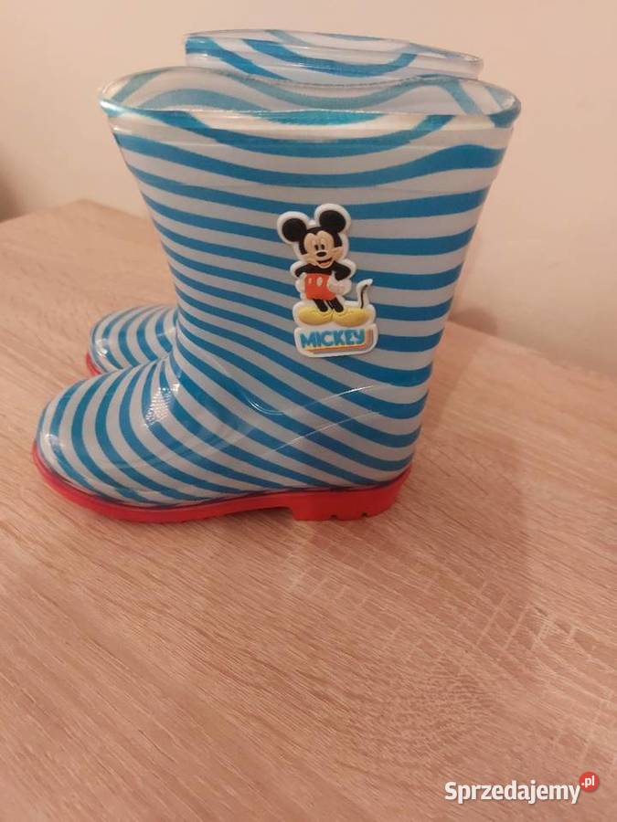 Kalosze dziecięce z Myszka Miki rozmiar 23 mazowieckie Kobyłka