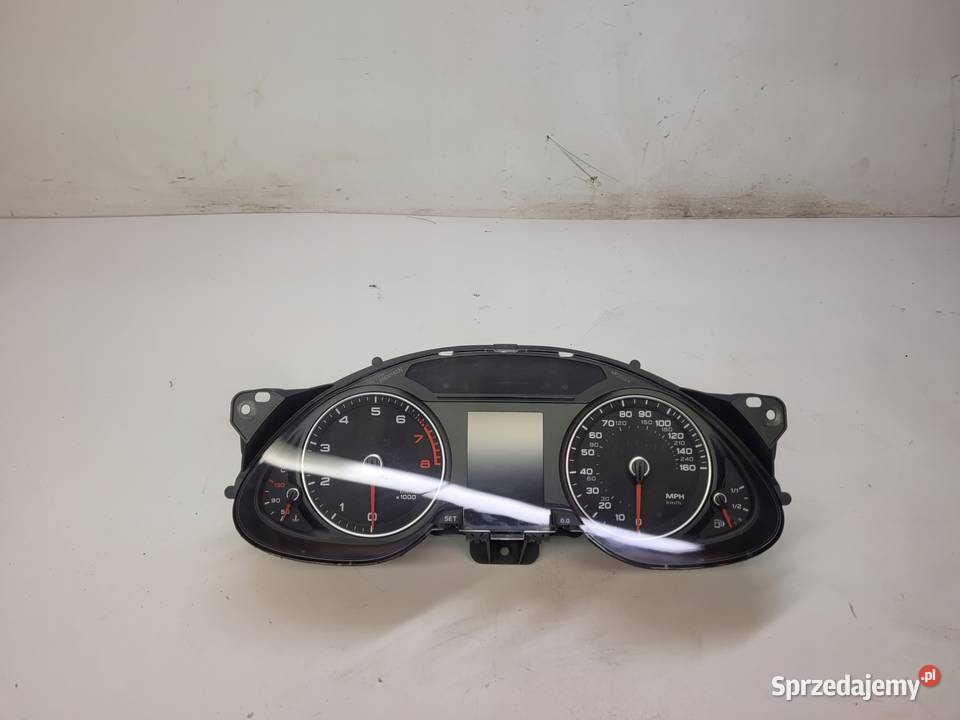 LICZNIK ZEGARY AUDI A4 B8 LIFT 18 20T 8K0920982C Przystajń