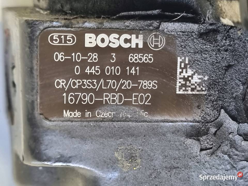 Honda Civic VIII 22 iCTDI POMPA WTRYSKOWA paliwa lubelskie Rudka