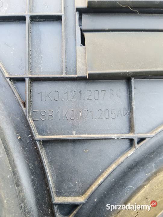 Wentylatory chłodnicy Audi a3 8P Golf V lubelskie Tomaszów Lubelski