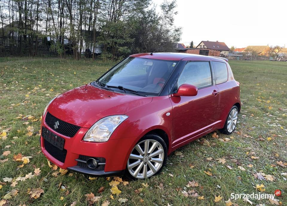 Suzuki Swift Sport 16 125 czerwony 17 Alu NAVI wielkopolskie Zbąszyń sprzedam