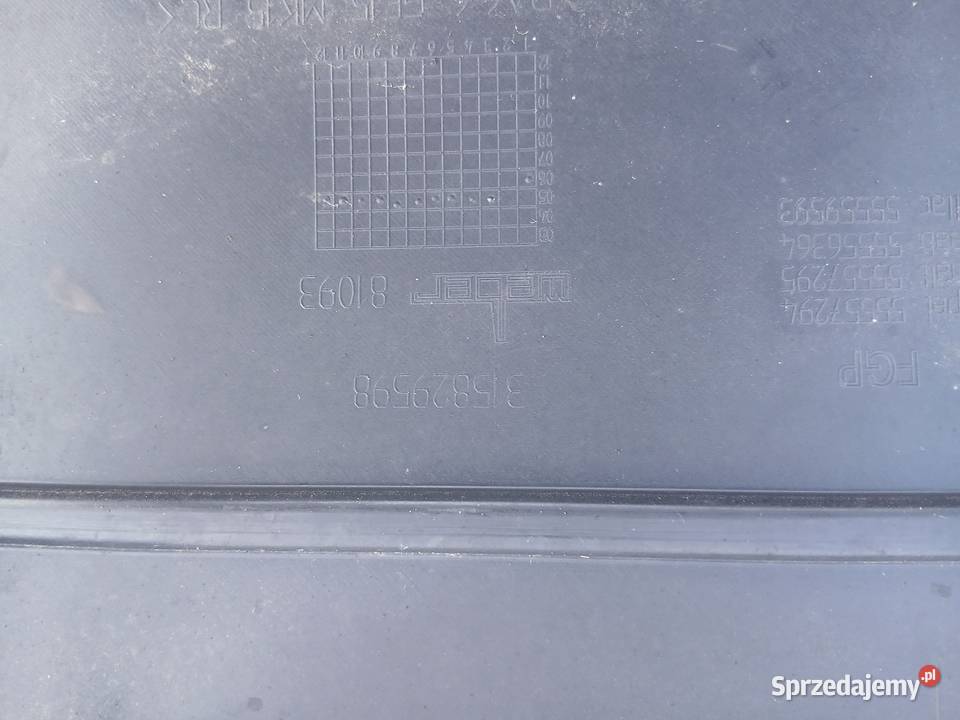 OSŁONA SILNIKA GÓRNA OPEL ZAFIRA B 19 CDTI osobowe