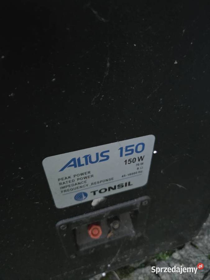 kolumny altus 150 uszkodzone Kórnik