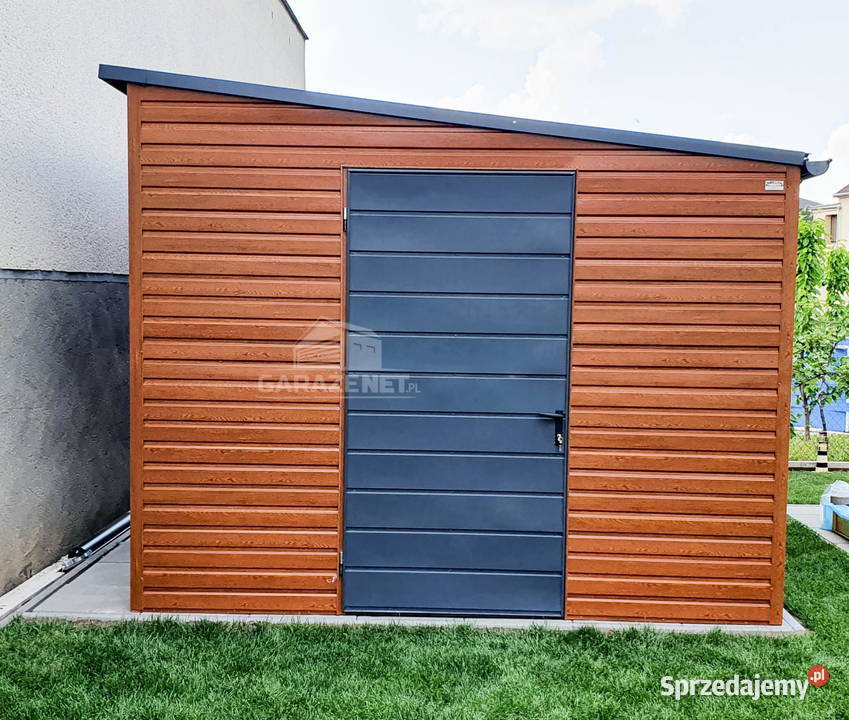 SCHOWEK DOMEK OGRODOWY 3m x 6m SPAD W PRAWO Łapanów