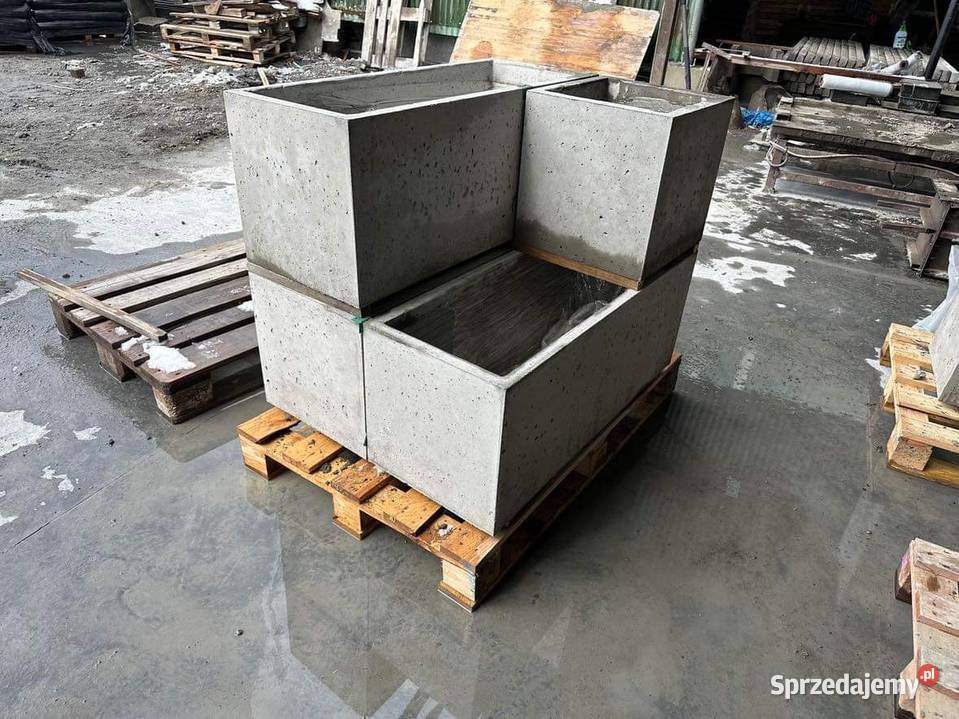 Donica betonowa 100x30x65