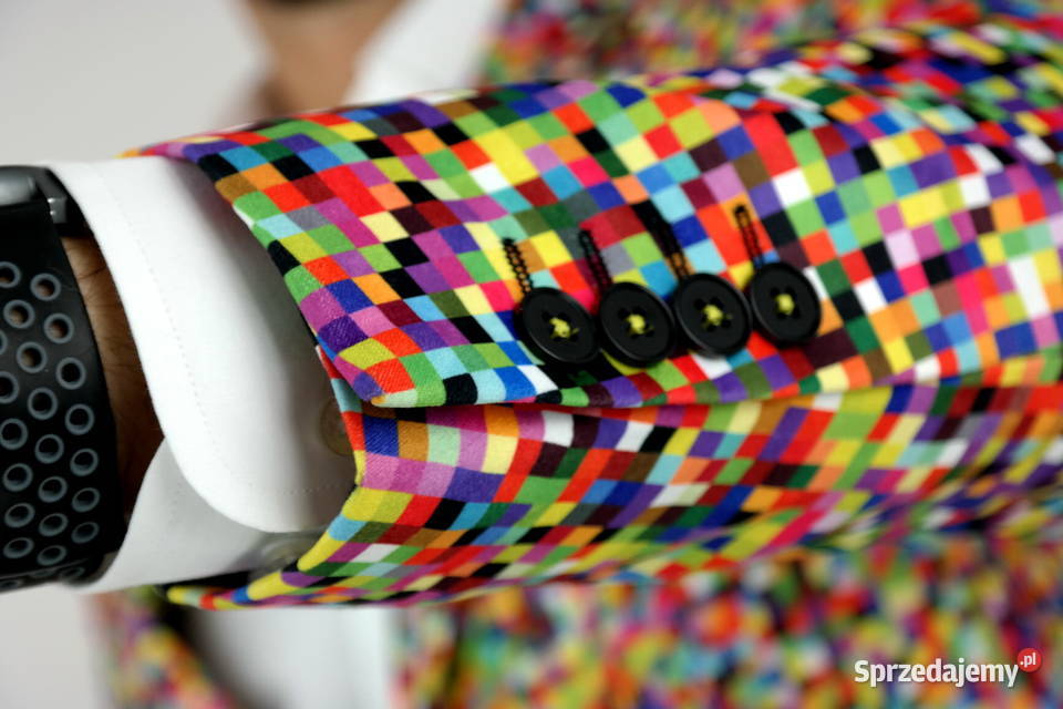 GIOVANNI PERA Marynarka Męska D608 piksele wielkopolskie Ostrów Wielkopolski