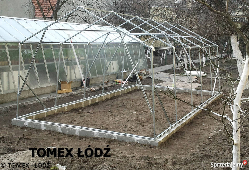 Tunel foliowy cieplarnia foliak stalowy mocny sprzedam