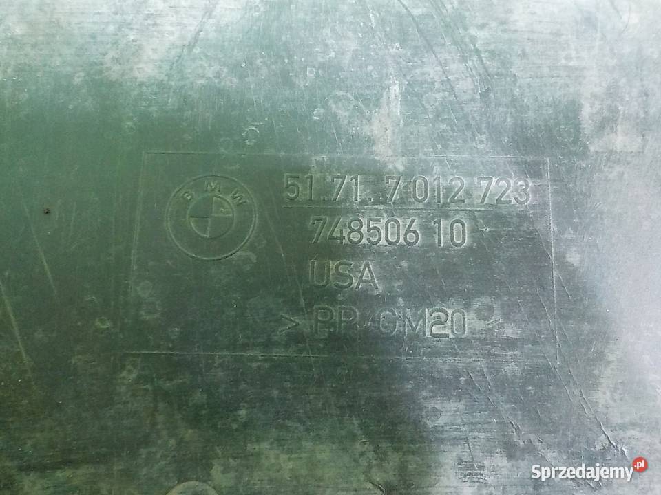 BMW Z4 E85 25 B 04r CABRIO 2D oslona pod silnik Suków