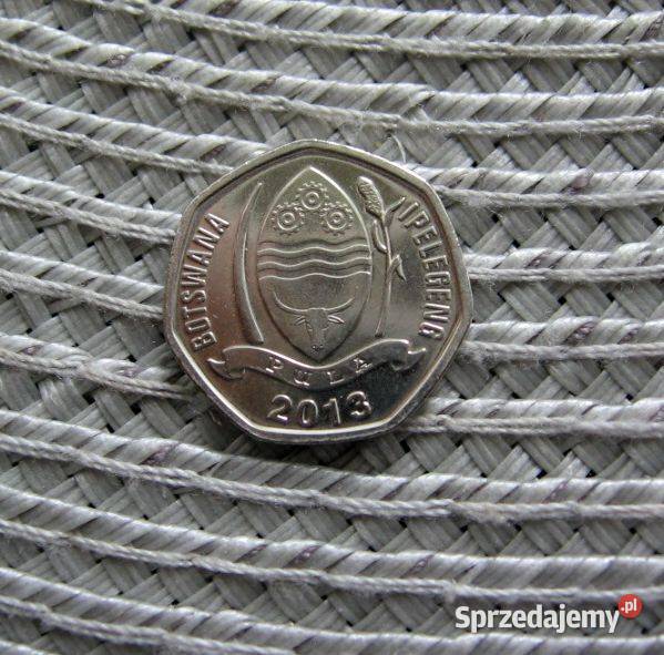 Botswana 5 Tebe 2013r Numizmatyka Kalisz