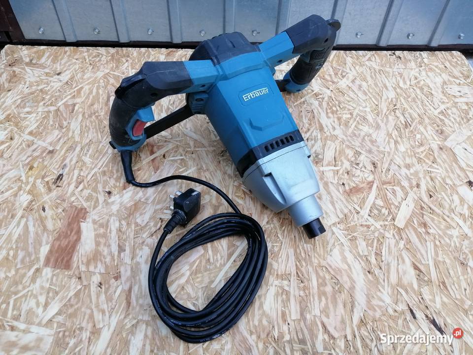 MIESZADŁO DO ZAPRAW ERBAUER EPM1600 1600W 140 mm Wyrzeka