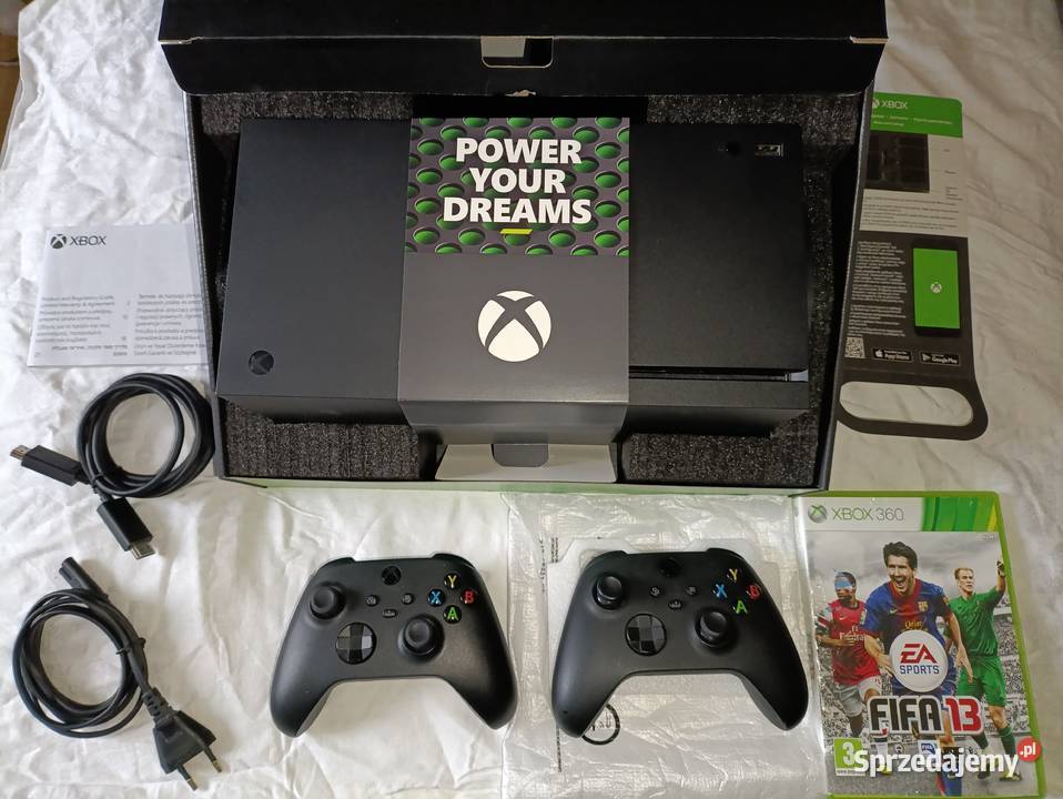 Konsola MICROSOFT XBOX SERIES X nowa2 Leszno