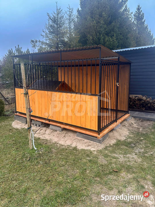 Kojec psów 2x3m Drewniana podłoga ściana sprzedam