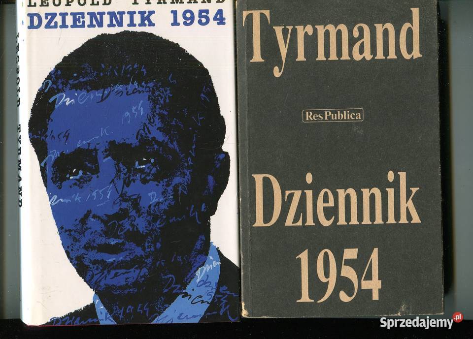 Dziennik 1954 Tyrmand 2 wydania Szczecin