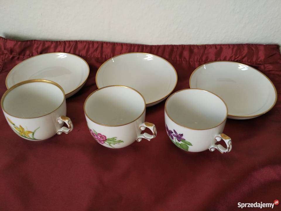 Filiżanka kolekcjonerskie 3 sztuki Ropa