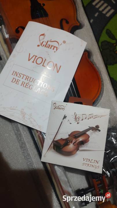 Skrzypce Glarry 44 idealne początkujących wielkopolskie