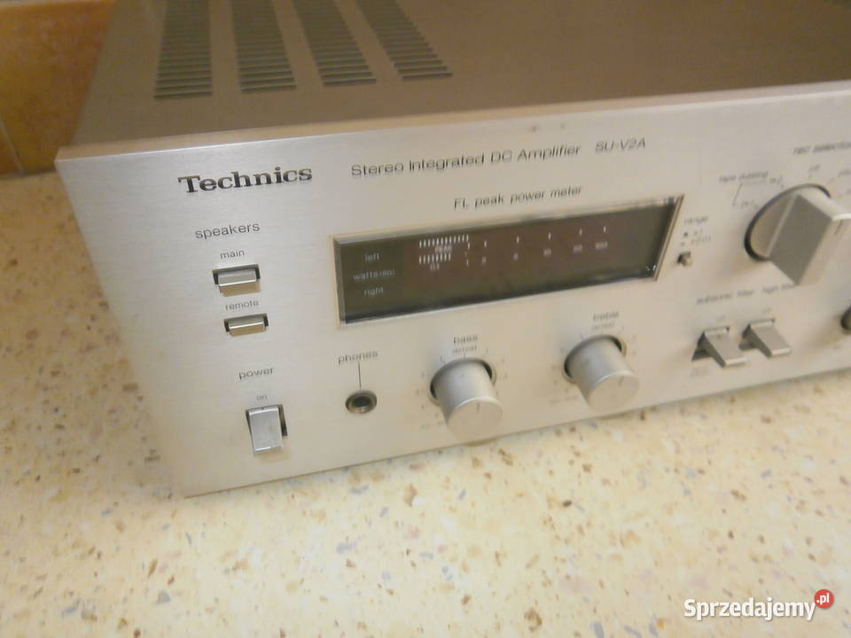 Wzmacniacz Technics SU V2A do naprawy Wzmacniacze i pokrewne Łódź