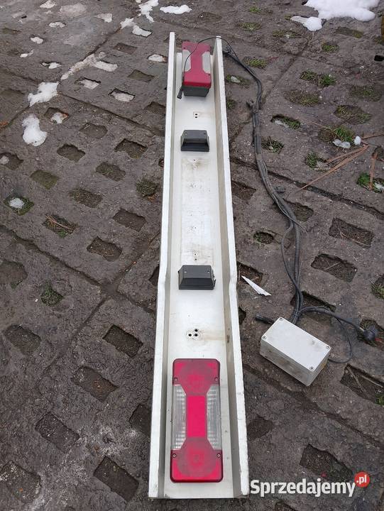 Belka z światłami do busa skrzyniowy wiązka uniwersalne Piotrków Trybunalski