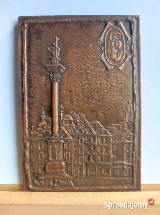 vintage retro PRL zabytek unikat płaskorzeźba Rękodzieło Kielce