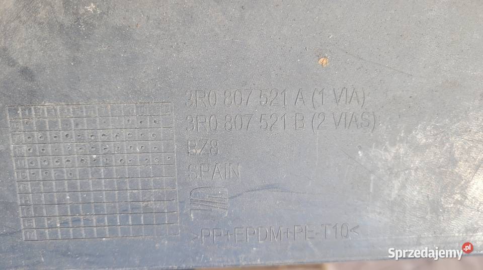 SEAT EXEO DYFUZOR SPOILER DOKŁADKA ZDERZAKA TYŁ Ruda Śląska sprzedam