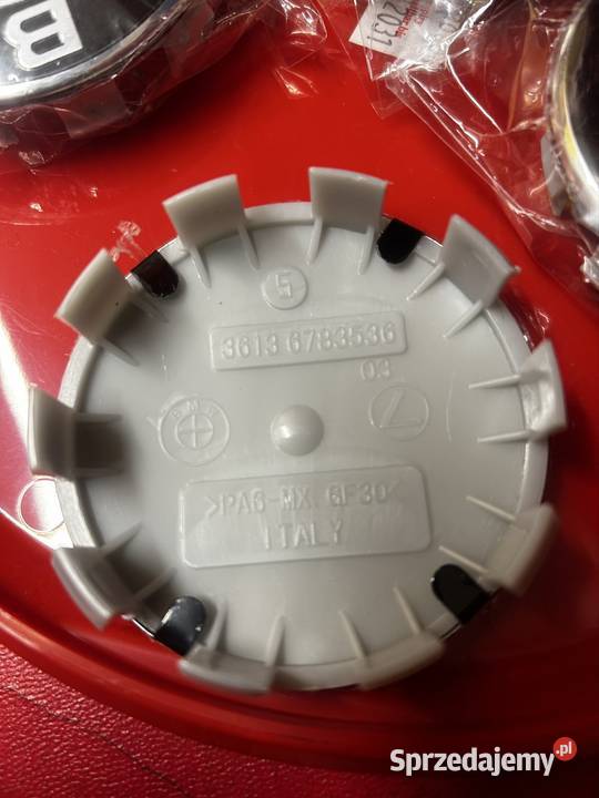 Komplet Dekielków BMW Oryginał 68mm Nowe Łuków