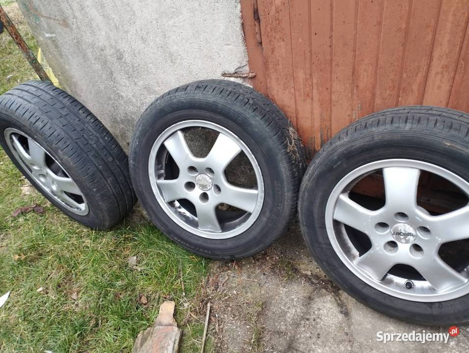 Sprzedam felgi aluminiowe z oponami przejechały aluminiowe Tczew sprzedam