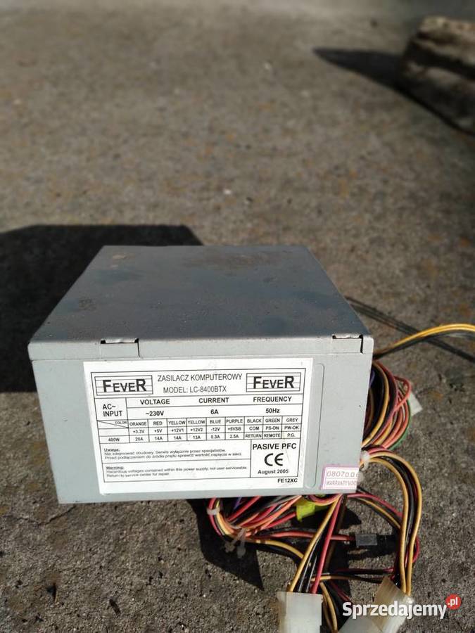 Zasilacz komputerowy wielkopolskie Koło sprzedam