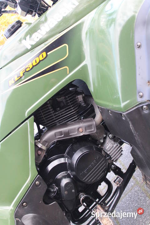 Quad Kawasaki KLF 300 4X4 z homologacją pierwszy właściciel Elbląg
