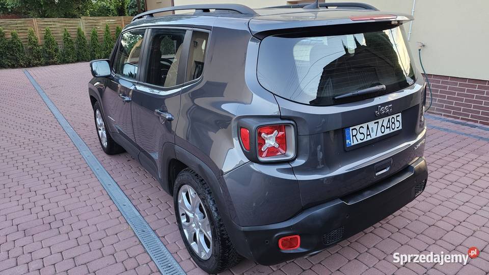 Jeep Renegade 16MJT 130 2021r Limited Oryginał z wspomaganie kierownicy Zarszyn