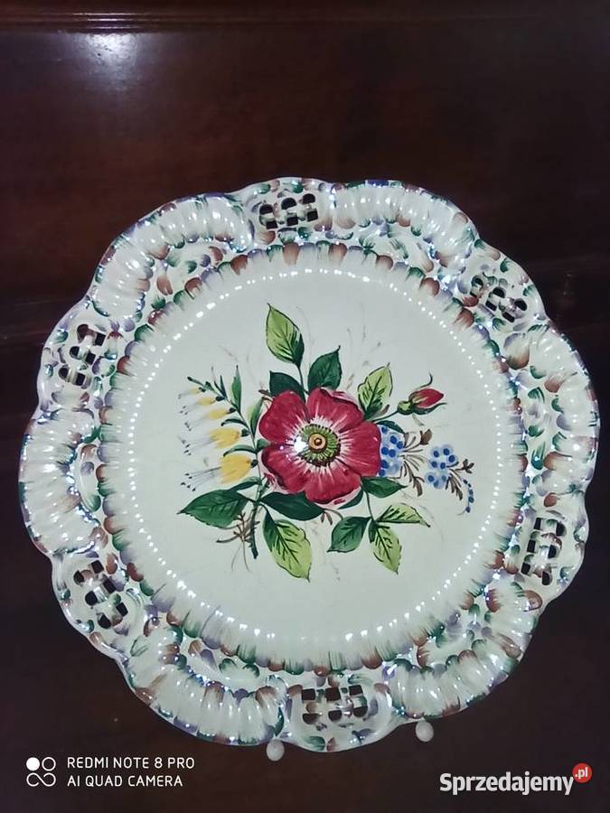 Bajeczna patera ręcznie malowana Made in Italy