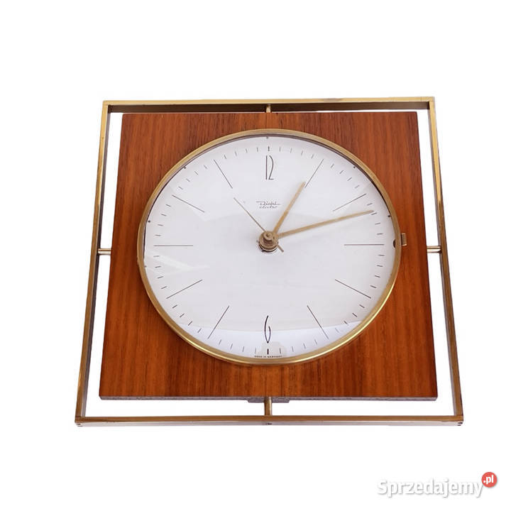 Zegar ścienny Diehl vintage elegancki modernizm mazowieckie Warszawa