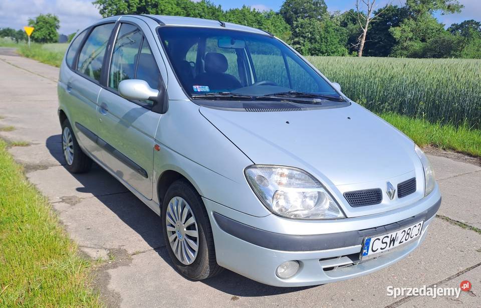 Renault Scenic 2001 16 benzyna nieuszkodzony Człuchów