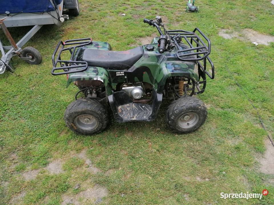 Quad Kingway Minitraper uszkodzony Ożary sprzedam