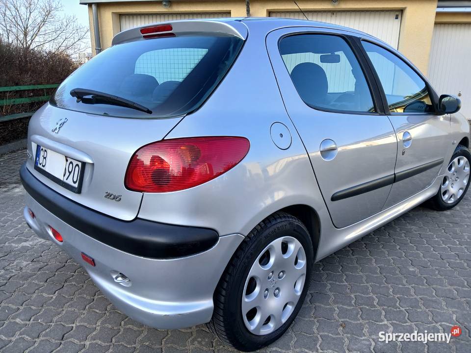 Peugeot 206 20032004lift 11benzoplaty 042027 VAT marża Bydgoszcz sprzedam