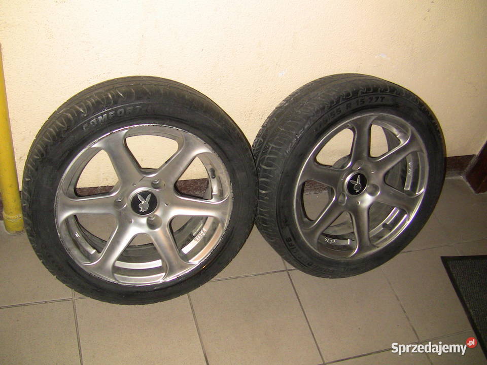 Opony plus felgi aluminium do samochodu Smart Łódź sprzedam
