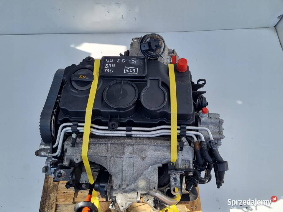 SILNIK KOMPLET VW Touran 20 TDI 170 143 BMN Janów