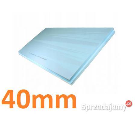 Styrodur - podkład pod basen ogrodowy-40mm na zakładkę- NIEBIESKI RAVATHERM