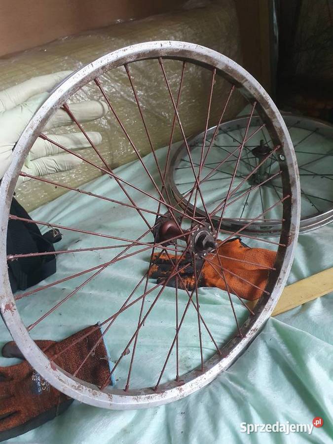 Stare Koła rowerowe retro Wigry składak