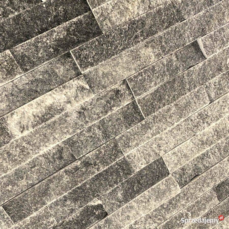 Panel ścienny Marmur Stackstone Cloudy Black zewnętrzne Kraków sprzedam