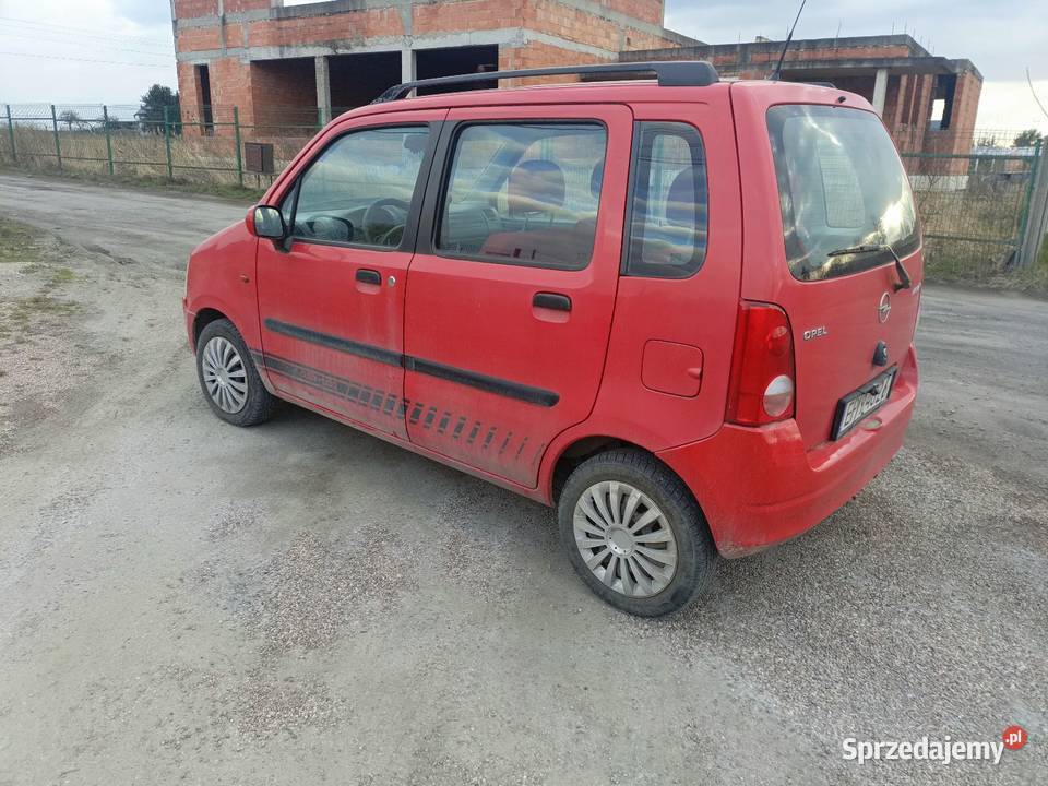 Opel Agila 12 benzyna 2002Stan Aktualne opłaty łódzkie Aleksandrów Łódzki