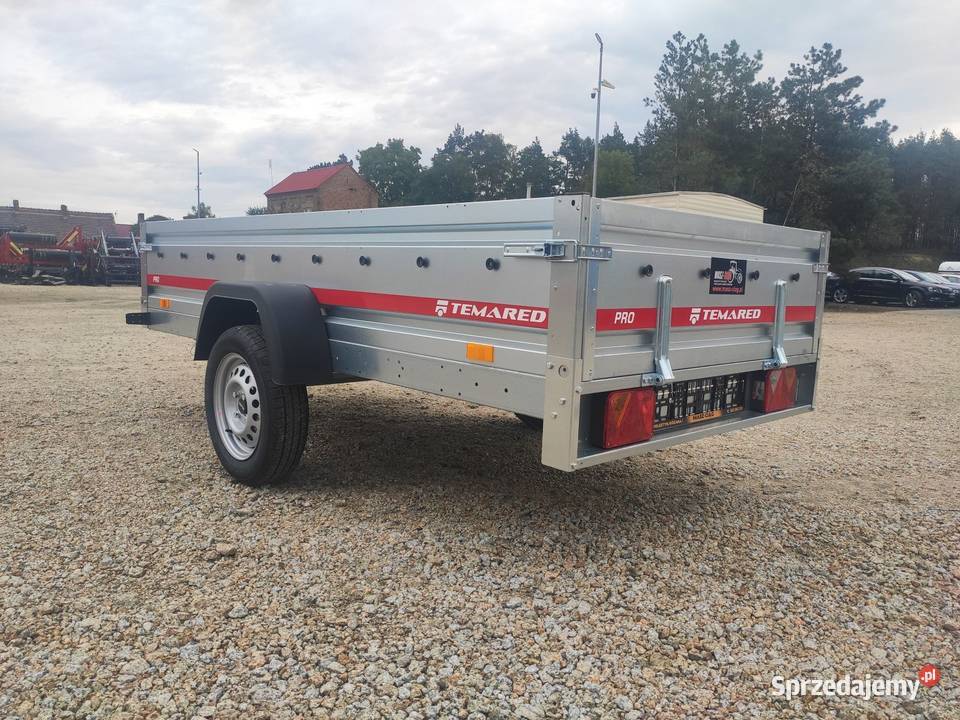Przyczepka samochodowa Temared PRO 2612R Białystok