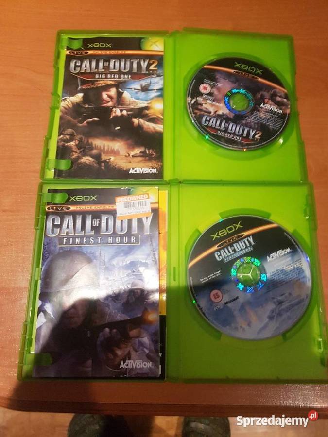 Dwie gry na Xbox 360 Call diety 12 Kultura i Rozrywka Katowice