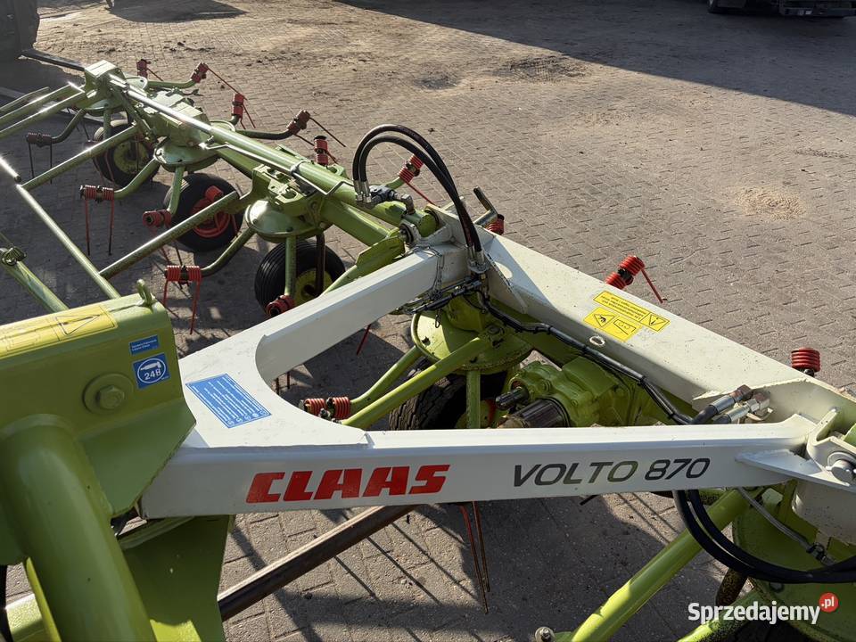 Przewracarka Claas Volto 870 Przetrząsarka Myszyniec