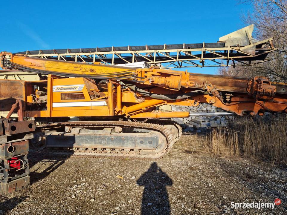 Liepherr R942 LC wiertnica gąsienicowa 27 ton Rok produkcji 1981 Ostrów Wielkopolski